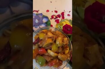 #chili #mashrum #do pyaza#shorts #today’s dinner  recipe  link in description
