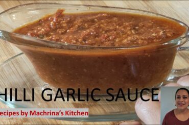 How to make Chilli Garlic Sauce at home in 2 Ways| Easy Chilli garlic sauce recipe #chillisauce