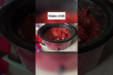 Other meat options for chilli