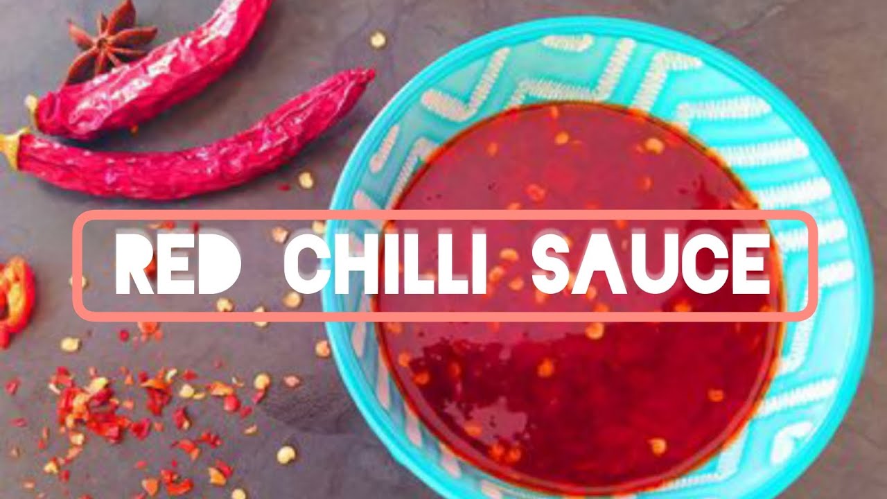 HOW TO MAKE CHILLI SAUCECHILLI SAUCE RECIPEKAZIM ABDI sauce 