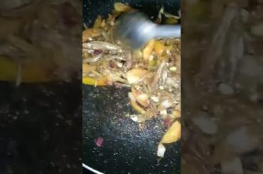 BABY DRIED FISH WITH CHILI OIL#SHORTS