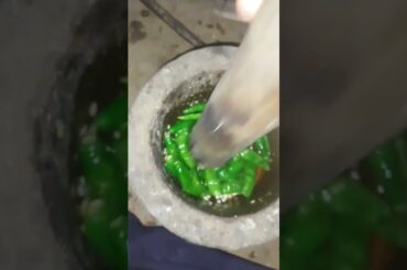 kundi #greenchlilipaste #shorts #viral #chili