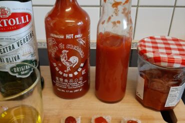 Testing your home-made chilli sauce. Info in comments.