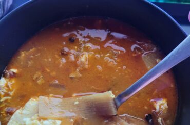 (Very) Hot and sour duck soup.