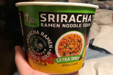 Quick review of these: alright flavor, smells pretty good, but the spicy isn’t an enjoyable spicy. I love spicy food but this just hurts my stomach, and it isn’t worth it for the flavor. Probably give it a pass, there’s better spicy noodles for the price.