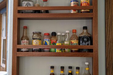 Kitchen upgrade...time for more bottles!