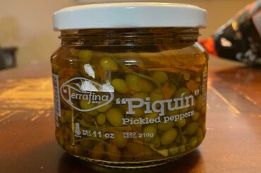 Pickled chiltepins from HEB. Really good!!