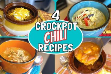 4 Of The Most Delicious CROCKPOT CHILI RECIPES