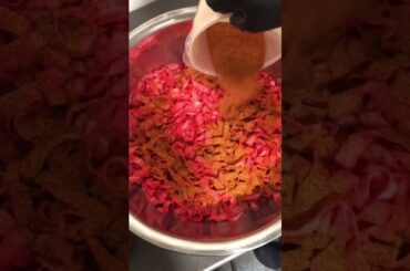 Making the Chili Chews Strawberry Belts #howto #spicycandy #shorts