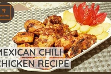 Mexican Chili Chicken | Tasty Mexican Chili Chicken | Recipe by BIA Foods and Vlogs