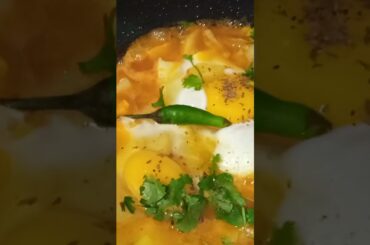 Easy egg Breakfast | green chili egg preview | #shorts #indianfoodstreet#byBlueGlories