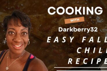 EASY FALL CHILI RECIPE