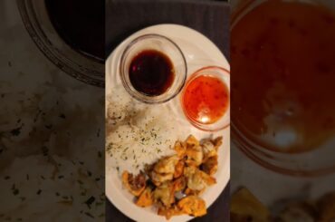 Jasmine Rice  Sweet Soy Sauce Wanton & Chili Sauce #food #foodie #encouragement #cooking #homemade