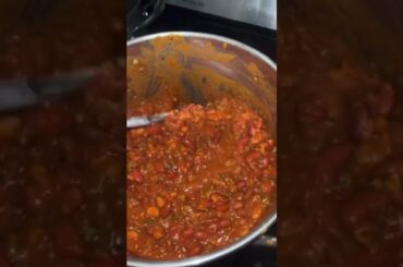 Chili Season #cooking #homemadechili #homemadefood #food -no rights to sound