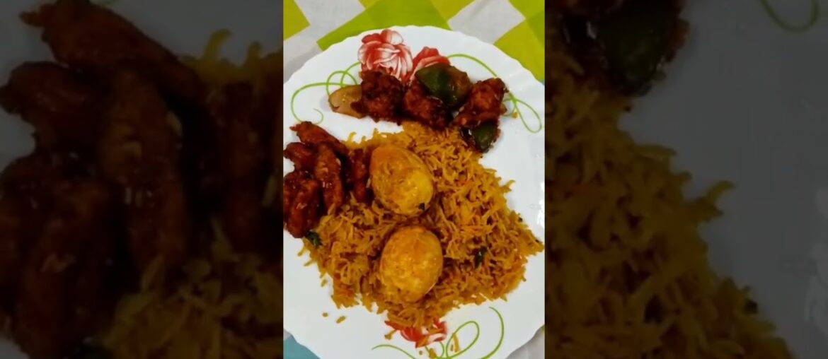 #Egg biryani recipe #babycornrecipe ##boneless chicken chili recipe #lunch box #shorts #yummy