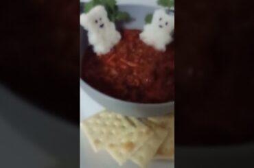 #chili with rice on a fall night #shorts