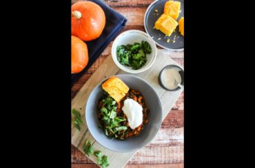 Savory PUMPKIN: Turkey Pumpkin Chili #shorts