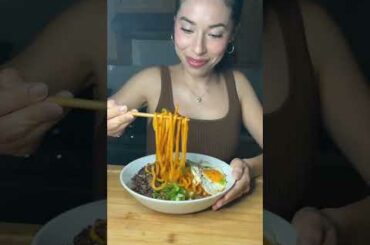 my FAVORITE noodle recipe pt.2 | Chilli Garlic Noodles #shorts