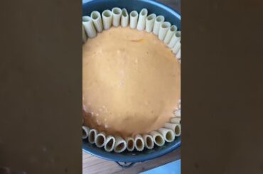 Jumping on the stuffed rigatoni trend   Chili con rigatoni   #shorts