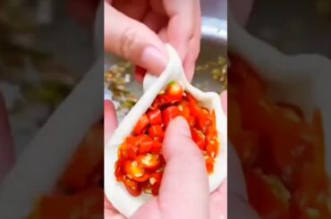 Red chili paste recipe #shorts