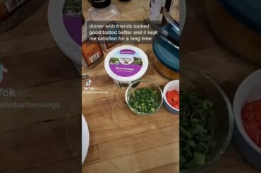 #friends #dinner #frybread #food #chili #beans