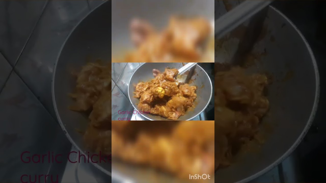 Garlic Chicken recipe bengali style shorts youtubeshorts Chili Chili