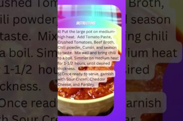 Keto Grub’s Kickin’ Chili