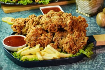KFC Style Fried Chicken Recipe by SooperChef | Crispy Fried Chicken