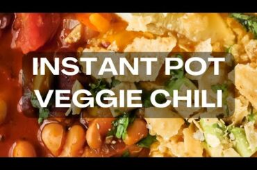 Instant Pot Veggie Chili