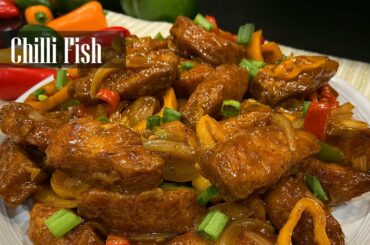 Chilli Fish Recipe || Restaurant Style Chilli Fish Recipe - RKC