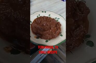 Chili Time in Texas!!!