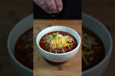 Homemade Chili (Best Recipe Ever)