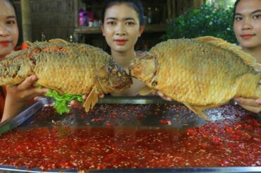 Fish crispy with chili sauce cook recipe - Amazing cooking