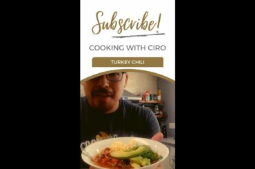 Healthy Chili! - Anyone can make it! #shorts #cookingwithciro #chili #cooking #homemade