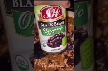 Easy Chili recipe for the fall!