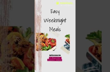 Five Best Clean Weeknight Meals - Free cookbook download