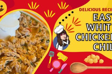 White Chicken Chili in the Crock Pot  ~ Naturally Gluten Free