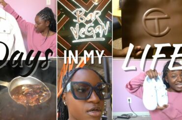 Days in My Life || Unboxing my Telfar Bag,  Easy Cozy Chili Recipe, + Wardrobe Updates!