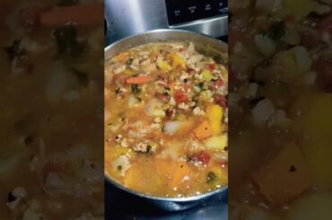 Pumpkin Squash Chili #fallrecipes #chili #shorts #short