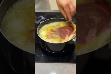 Steak cooked in butter! @ThatDudeCanCook