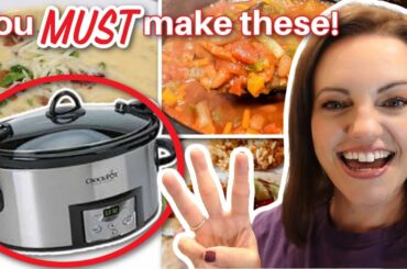 All 3 Crockpot recipes were AMAZING, but one really shocked me!!