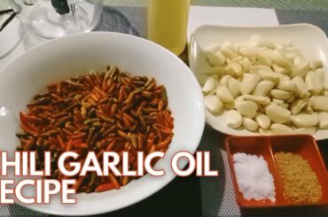 CHILI GARLIC OIL RECIPE
