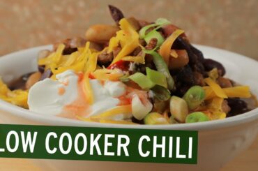 Slow Cooker Chili | Football Food