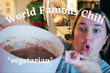 Making The Best Vegetarian Chili Ever