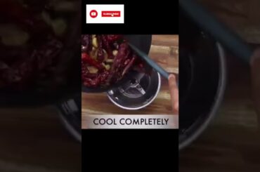 Chilli garlic chutney recipe #shorts #simplekitchen