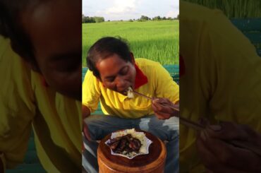 Frying Eel With Chili, Cabbage and Chili Sauce Recipe #shorts