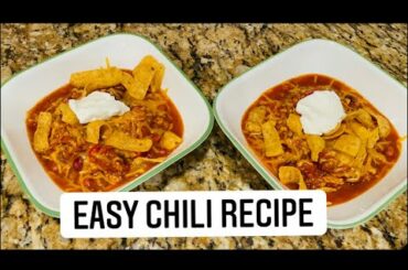 Easy Chili Recipe