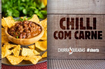 CHILLI COM CARNE NA CHURRASQUEIRA #shorts