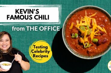 Testing THE OFFICE Kevin's Famous Chili