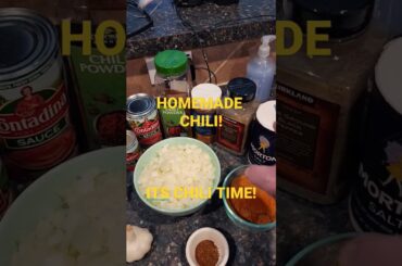 My award winning brisket grind Texas Style CHILI (Spicy!)